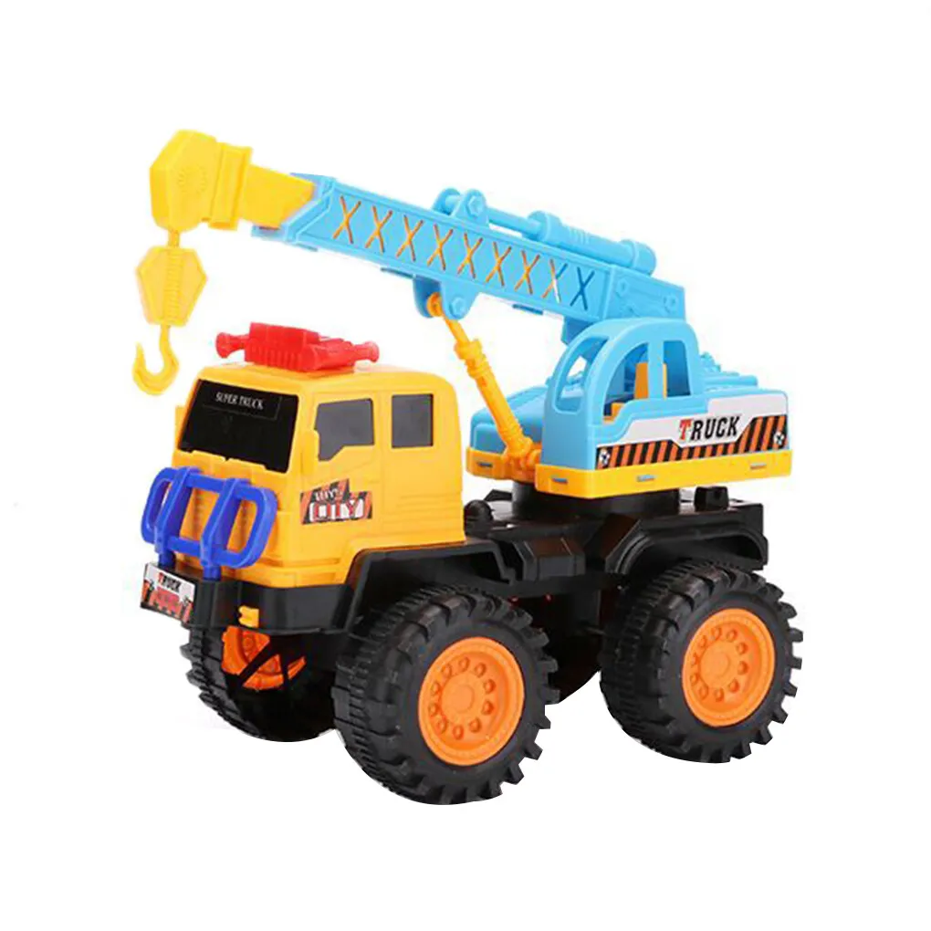 

Large Plastic Boys Children Toys Vehicle Car Kids Pretend Engineering Excavator Cliding Toys Playthings