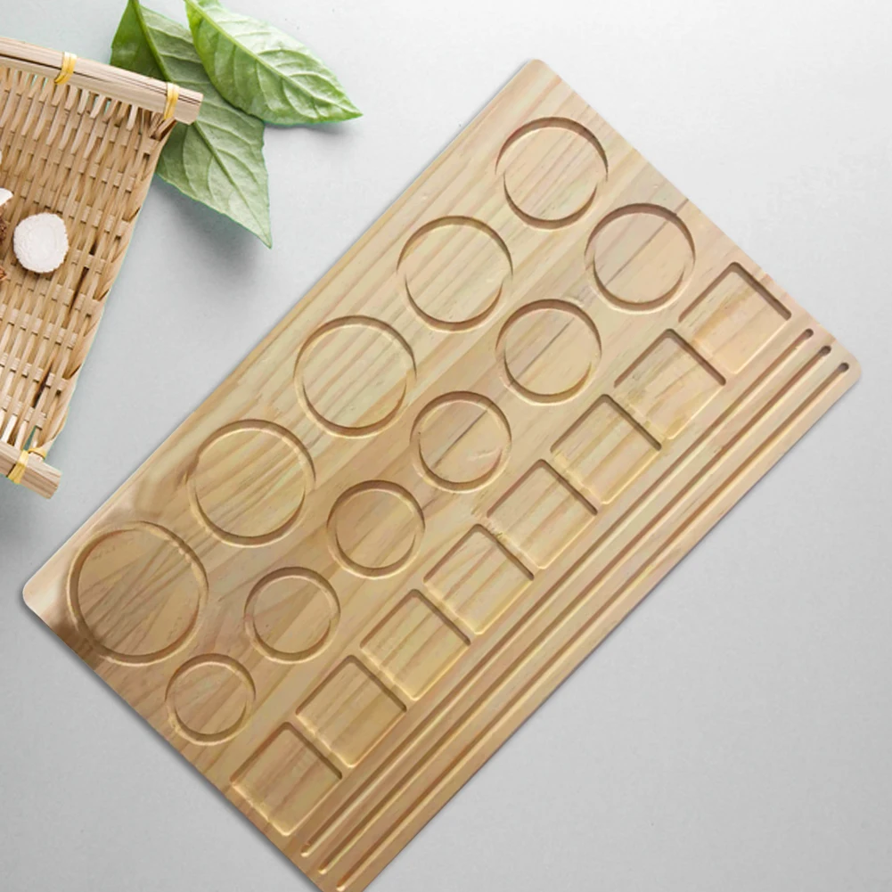 

Organizer Tool DIY Craft For Jewelry Making Multifunctional Bead Design Board Wooden Tray Accessories Durable Storage Necklace