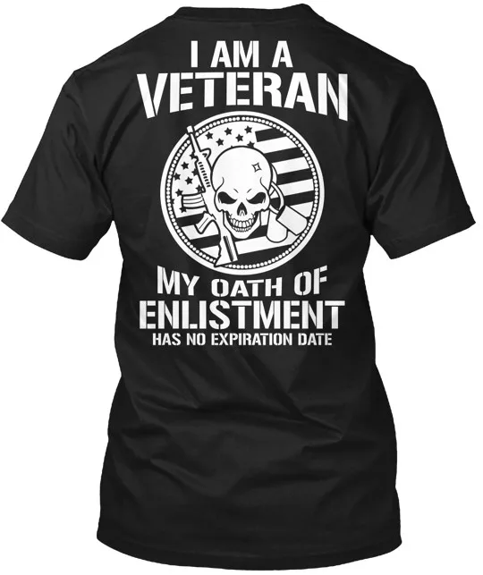 Фото Футболка I AM A VETERAN, размеры от S до 5XL №1