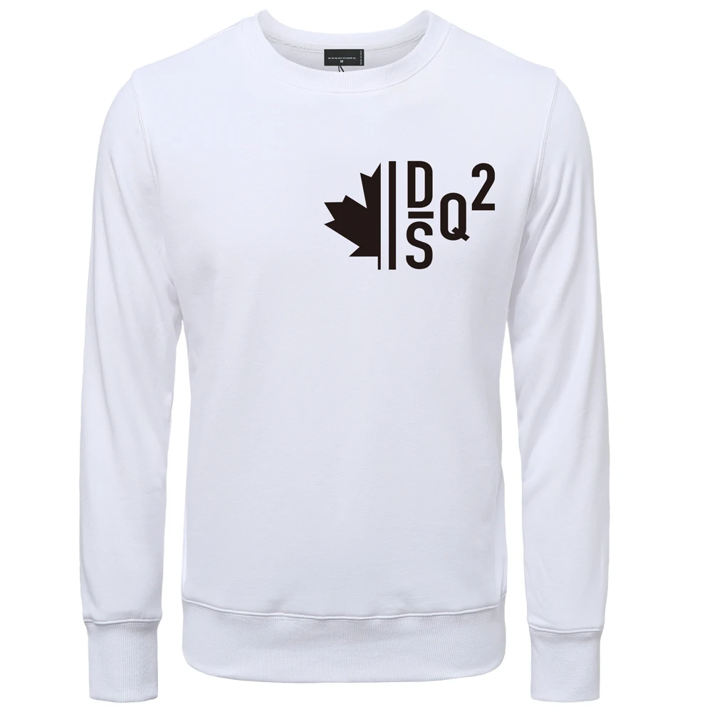 

Брендовая мужская Толстовка DSQ2, уличный повседневный мужской пуловер в стиле хип-хоп с принтом, высококачественный хлопковый свитер для пар, Мужская классическая толстовка
