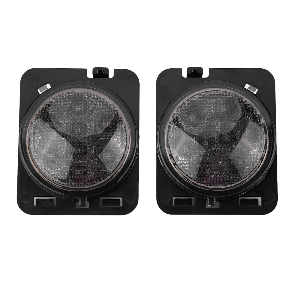 

1 Pair Car LED Front Grill Turn Signal Lights for Jeep Wrangler 2007-2017