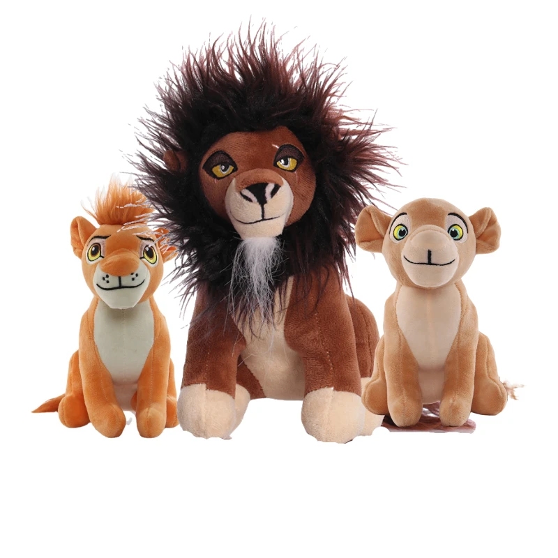 

13/23cm Disney The Lion King Simba and Nana Plush Doll Cartoon Anime Soft Plush Stuffed Animals Toys Children's Birthday Gift