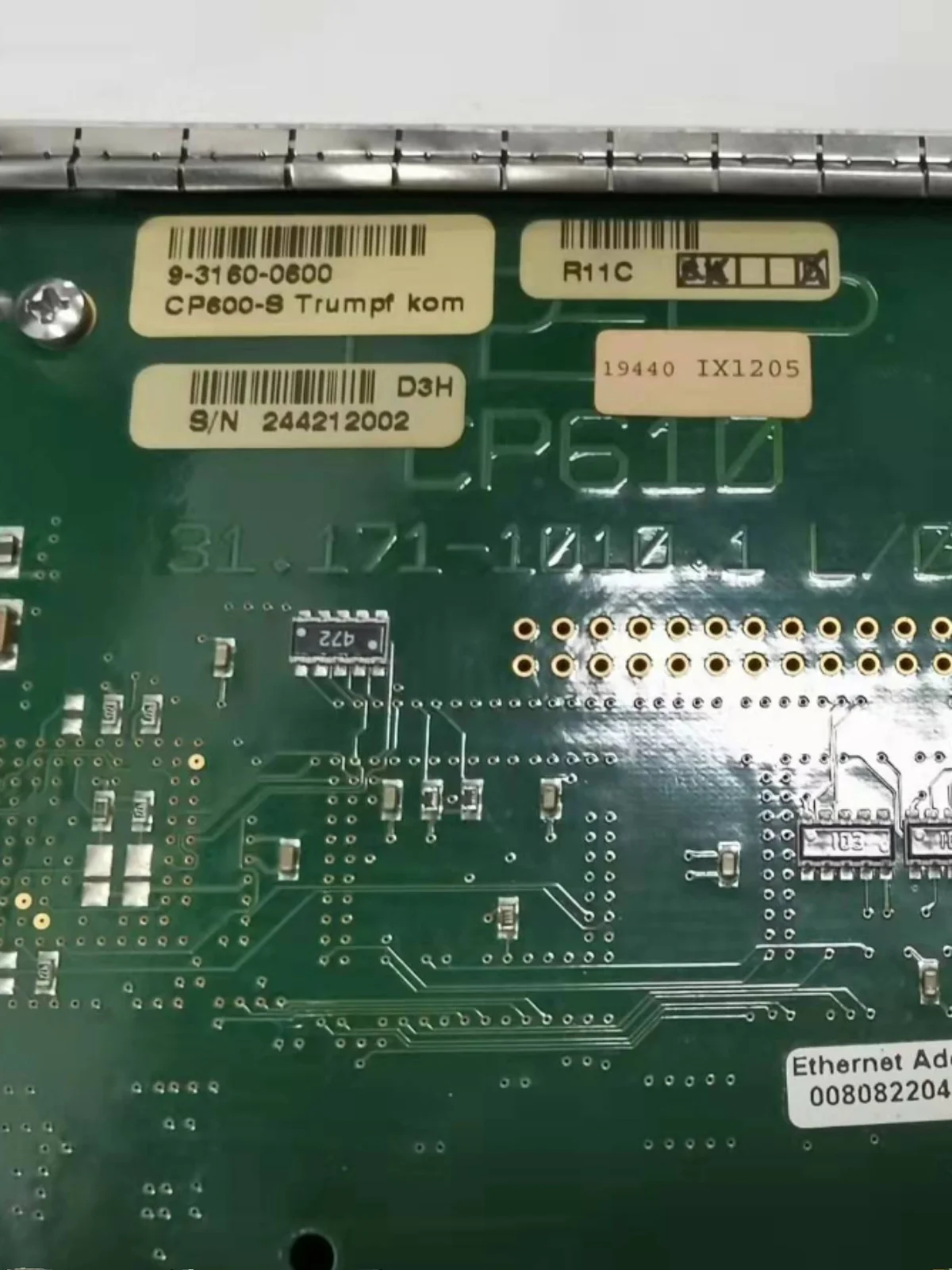 Основная плата Kontron Kongchuang CP600 CP610 Spot 31.171-1010.1 L/01 Переговоры