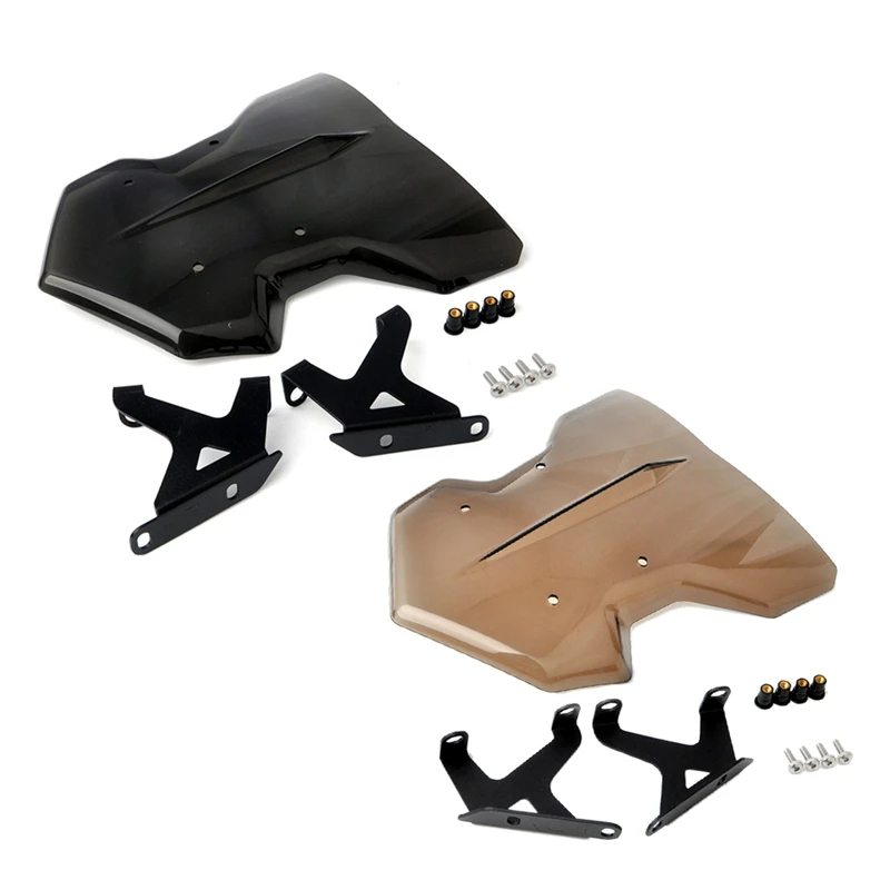 

Motorcycle Windshield Windscreen Wind Shield Screen Mounting Bracket for 2017-2019 Yamaha MT-09 FZ-09 MT09 FZ09