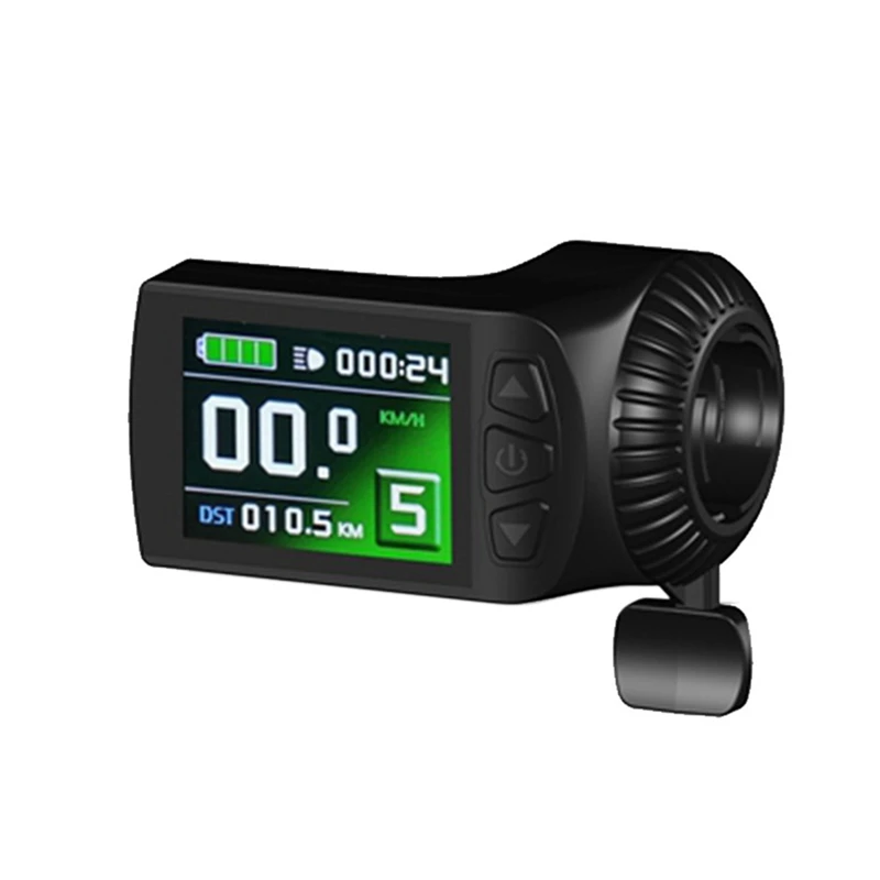 

Electric Bicycle Display LCD9R Intelligent Control Panel 24V36V48V For Kunteng Electric Bicycle Kit With Thumb Throttle