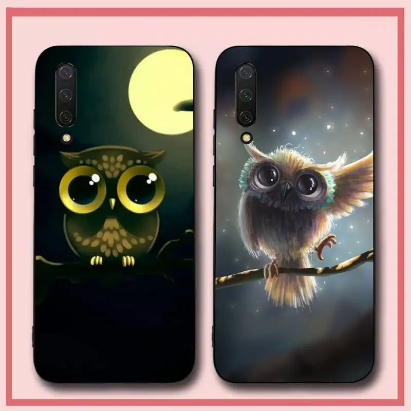 

Night Owl Phone Case for Xiaomi mi 5 6 8 9 10 lite pro SE Mix 2s 3 F1 Max2 3