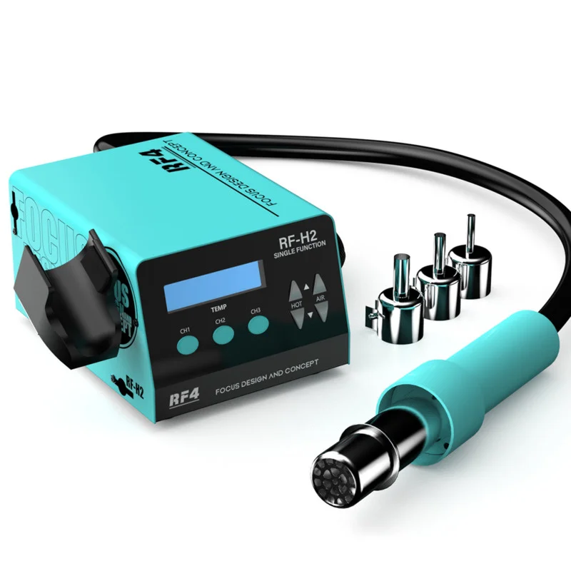 

RF4 1000W Fast Desoldering Hot Air Gun Soldering Station Digital Display Intelligent BGA Rework Station To PCB Chip Repair RF-H2