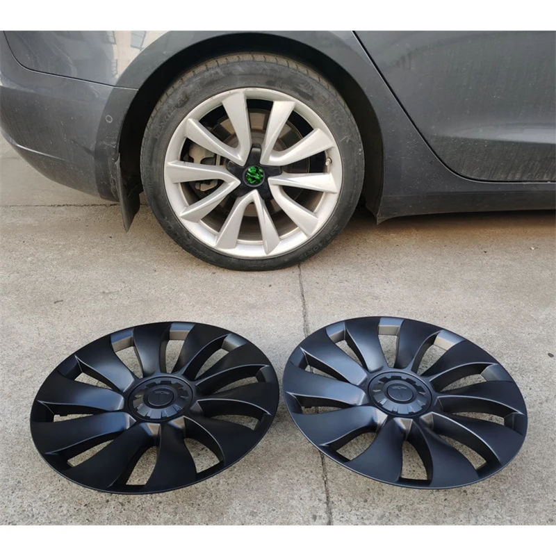 

Колпачки для ступицы автомобиля Tesla Model 3, 4 шт., сменные колпачки для автомобильных колес, аксессуары для полной комплектации, 19 дюймов, 2018-2023 лет