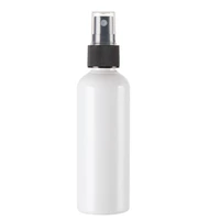 5pcs 120ml refillable white color plastic bottle with black pump sprayer plastic portable spray perfume bottle