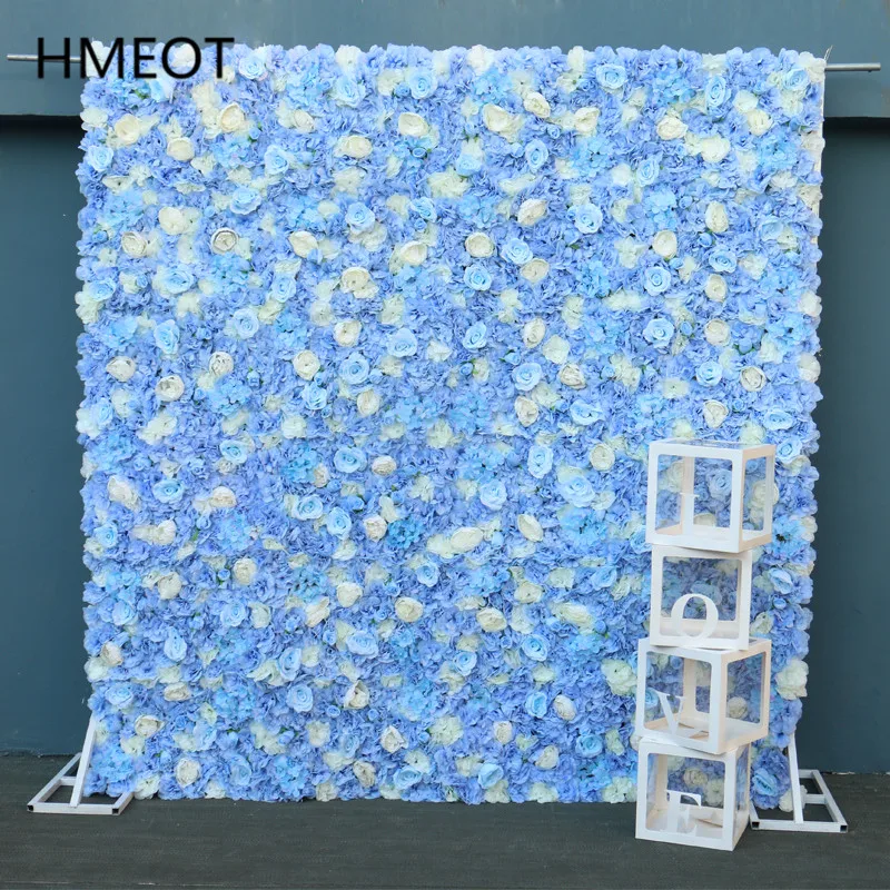 3D 40*60 см Георгин Роза цветочная стена дешевая Цветочная панель Свадебные