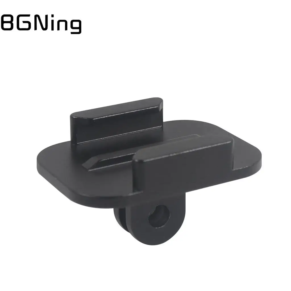 

BGNing Aluminum Alloy Sports Action Camera Quick Release Base Mount Selfie Stick Adapter Black for DJI Osmo for Gopro Hero 10 9