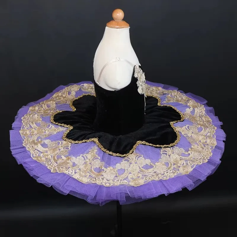 Бархатные профессиональные балетные пачки для взрослых женщин и детей балетная