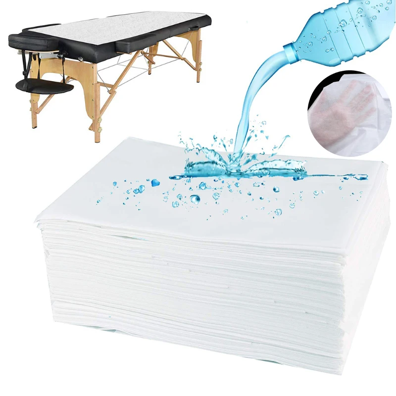 

10/20/30 Sheets Disposable Spa Massage Sheets 80x180 Non Woven Bed Cover Tattoo Hotel Beauty Salon Business Travel Supplies