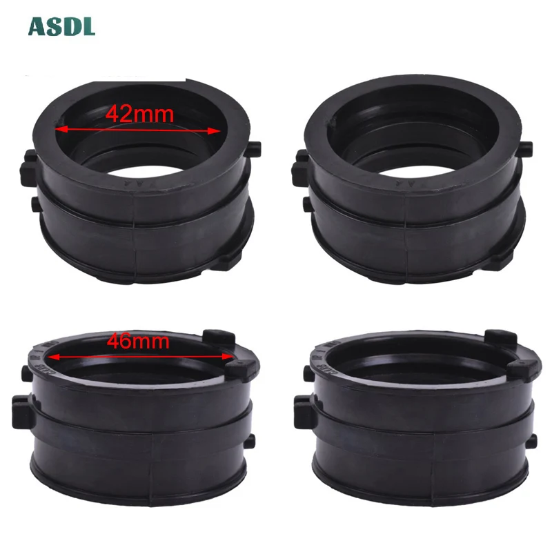 

Motor 42mm 46mm Carburetor Air Inlet Intake Manifold Pipe Interface Adapter Joint Glue Boot For Honda CBR893 CBR919 CBR 893 919