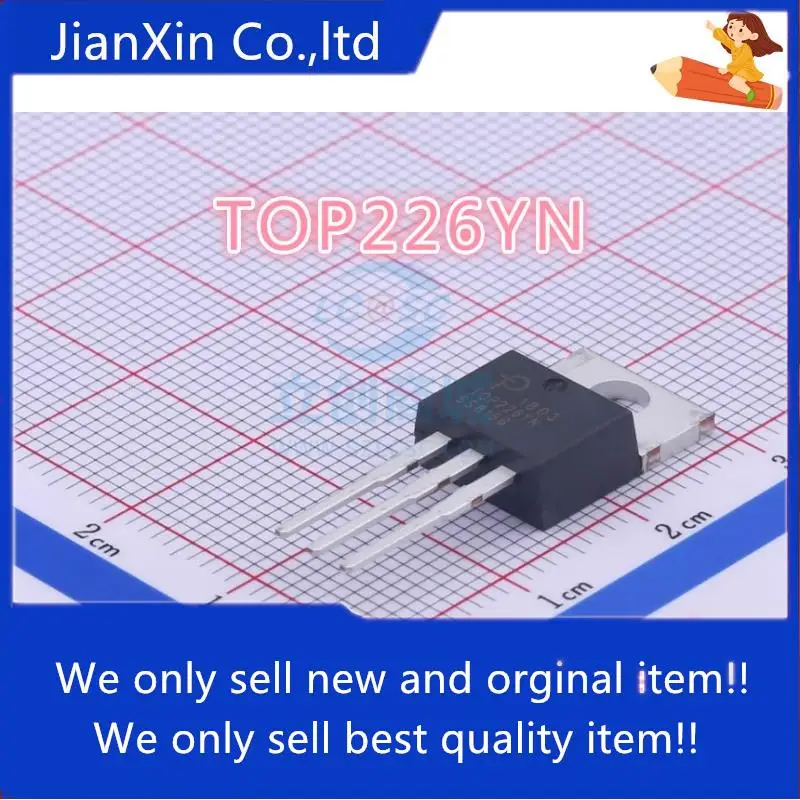 

10pcs 100% orginal new TOP226YN TOP226Y TO-220 converter offline switching power supply chip