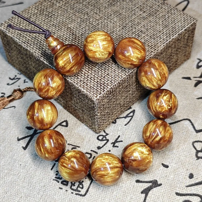 Роскошный браслет из бисера ивы Jinhai смолы и тыквы в этническом стиле амулет удачи