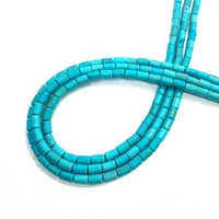cylindrical synthetic beads natural stone beads for jewelry fashion making diy necklace bracelet earring accessories wholesale