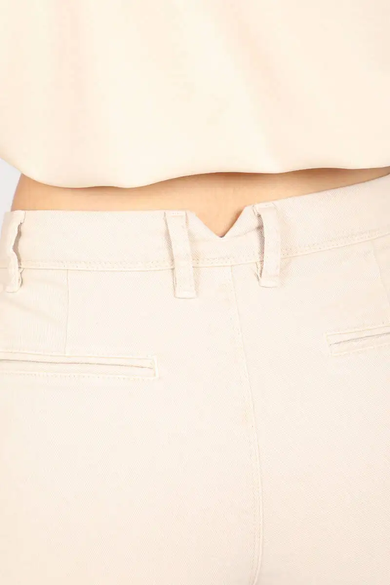

Kadn Geni Paa Straight Jean Pantolon Ta