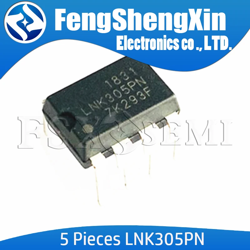 

5 шт./партия, коммутатор LNK305PN DIP-7 LNK305P LNK305