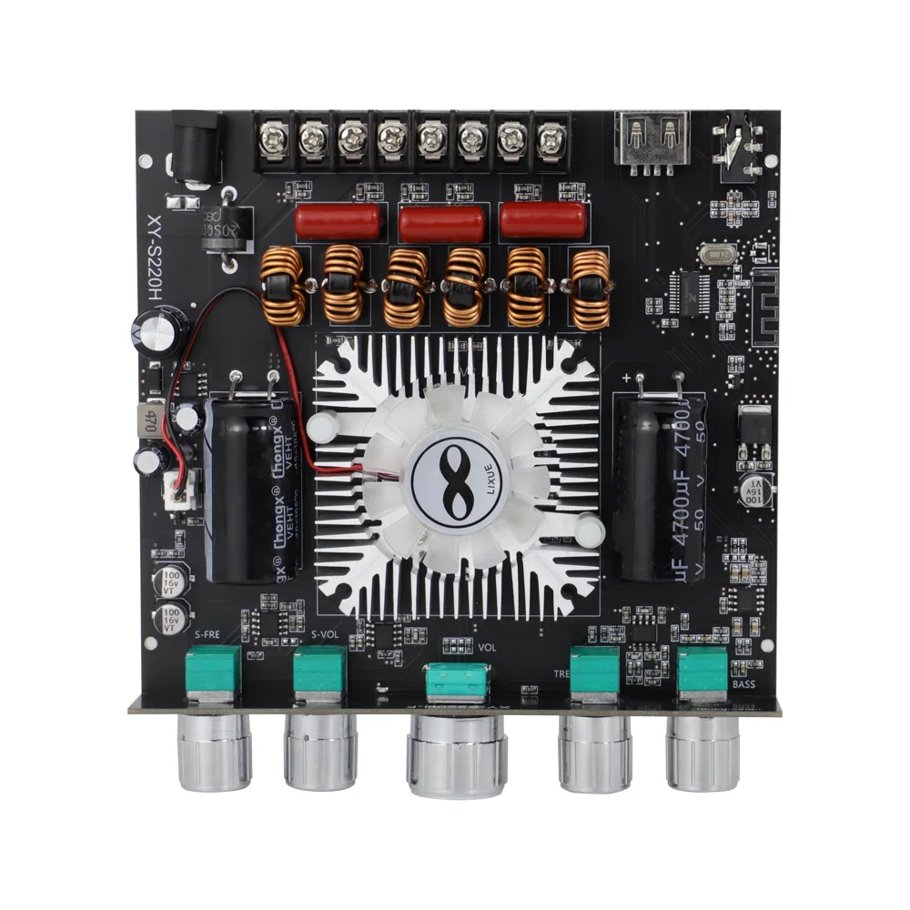 2*220 Вт + 350 TPA3251 Плата усилителя мощности Bluetooth 2 1 Ch Класс D USB звуковая карта