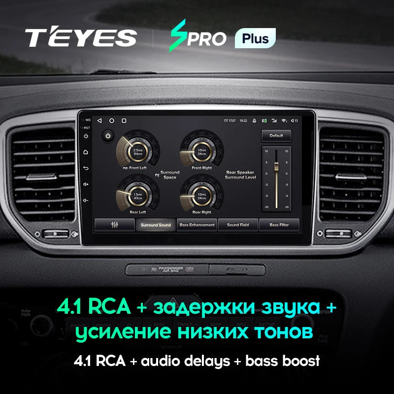 TEYES Тиайс SPRO Plus Штатная магнитола For Киа Спортейдж 4 QL Kia Sportage 2018 - 2022 Android 10 до 8-ЯДЕР 6