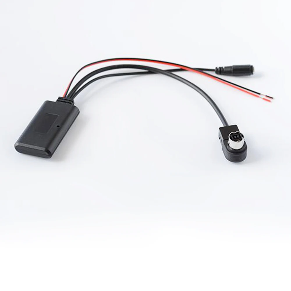 

Автомобильный Bluetooth аудио микрофонный кабель проводка для Alpine/JVC Ai-NET KCA-121B стерео AUX адаптер для телефонных звонков громкой связи