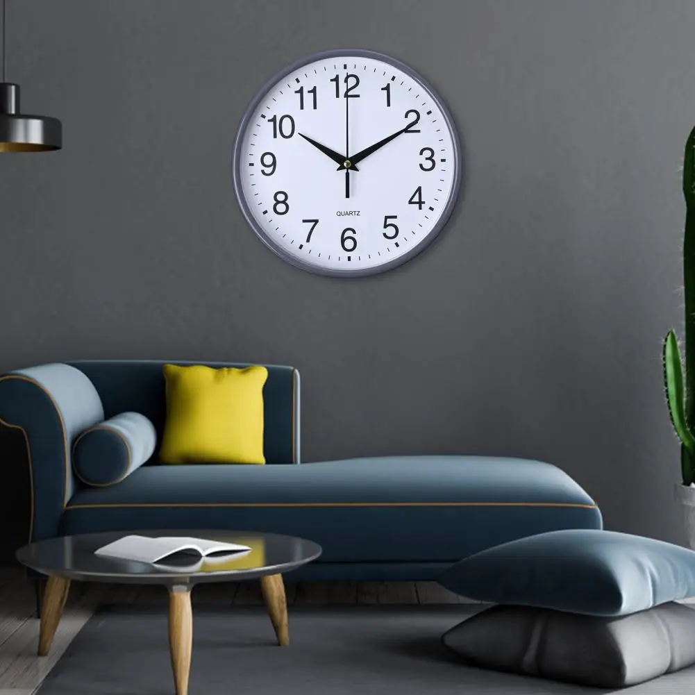For Easy-to-read Timekeeping Battery Operated Non-ticking Qu