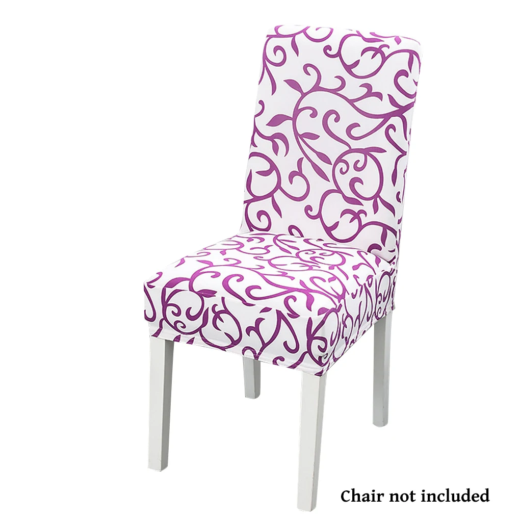 

Жаккардовые чехлы на стулья из спандекса для свадьбы, столовой, офиса, банкета, универсальные чехлы на стулья для дома, отеля