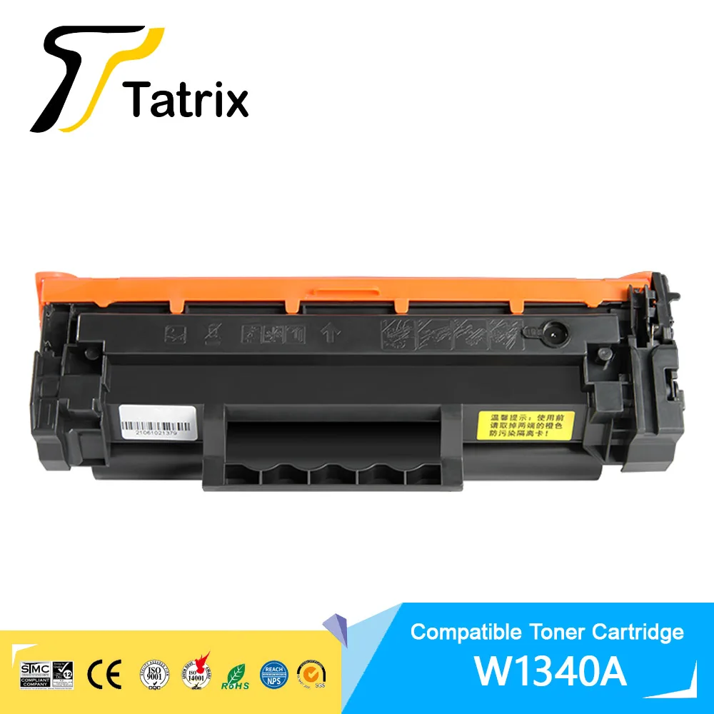 Tatrix W1340A W1340X тонер 134A 134X Премиум-совместимый лазерный черный тонер-картридж для HP