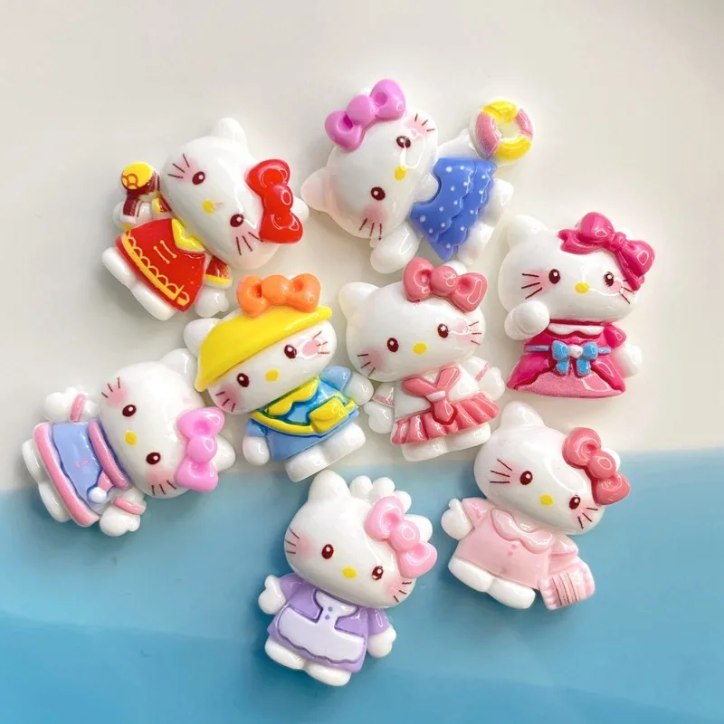 

10 шт., новые аксессуары из смолы для девочек