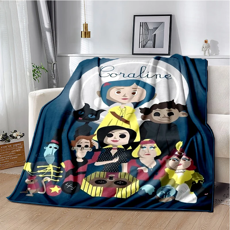 MINISO Одеяло Коралина Фланель нил гейман коралина повесть