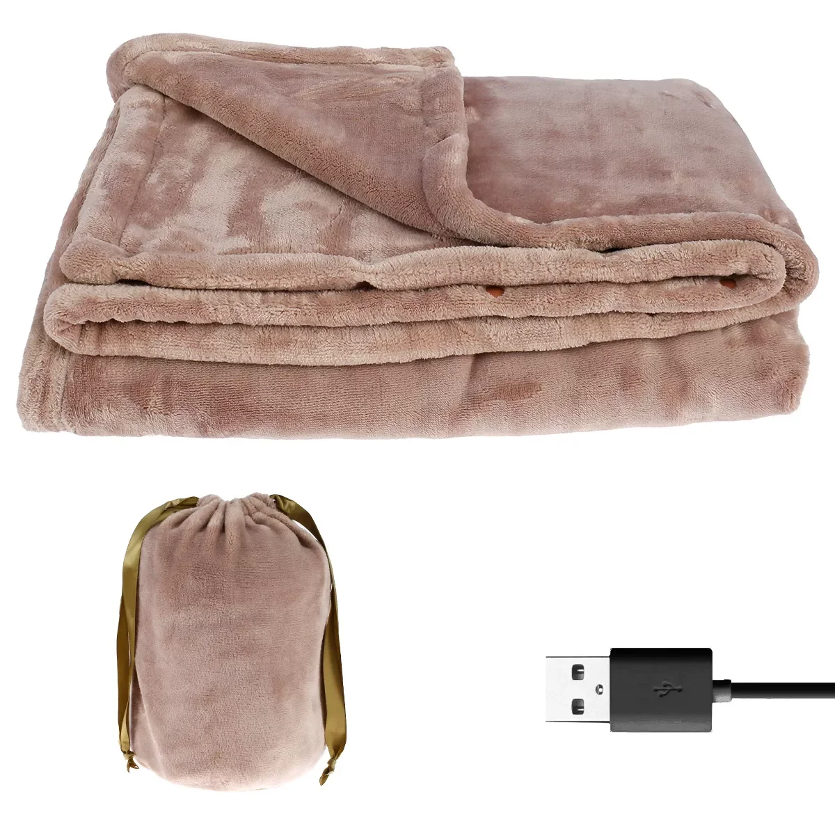 

Одеяло Фланелевое с подогревом, 63x33 дюйма