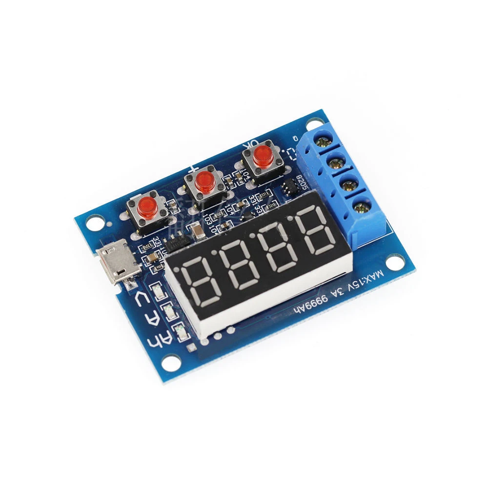 

ZB2L3 Power Battery Capacity Tester LED Digital Li-ion Lithium 18650 External Load Battery Discharge Testing Analyzer Micro USB