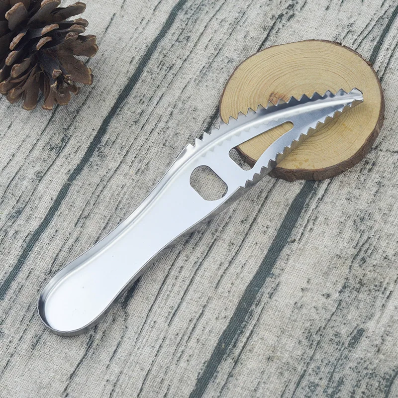 Stainles Fish Scales Scraping Graters Fast Remove Fish Cleaning Peeler Scraper Fish bone tool gadge Kitchen accessories
