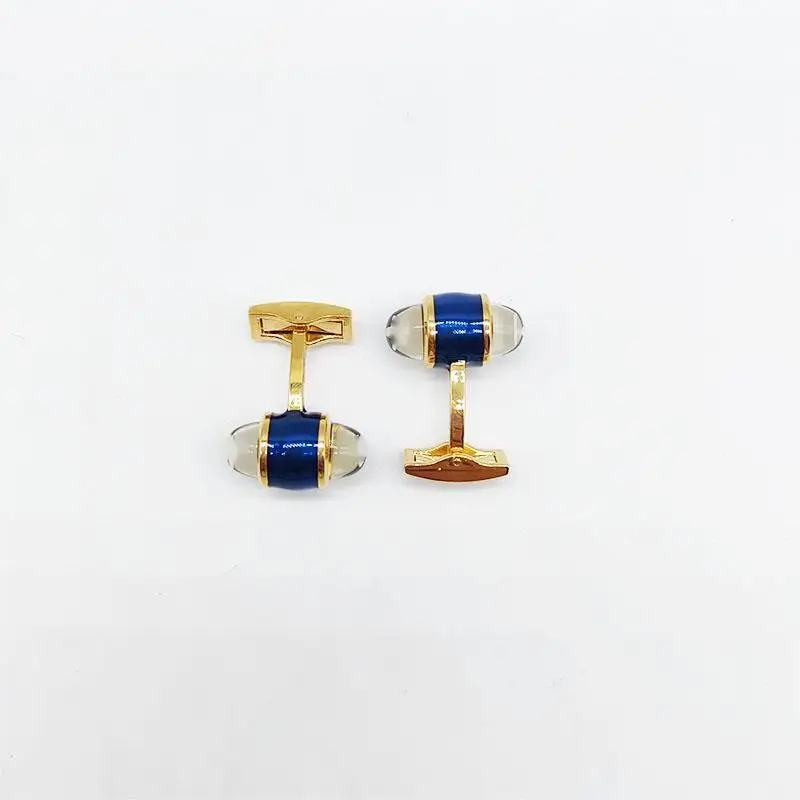 

JW33 Designer Jewelry French Shirt Cuff Links Crystal High Quality Metal Cufflinks