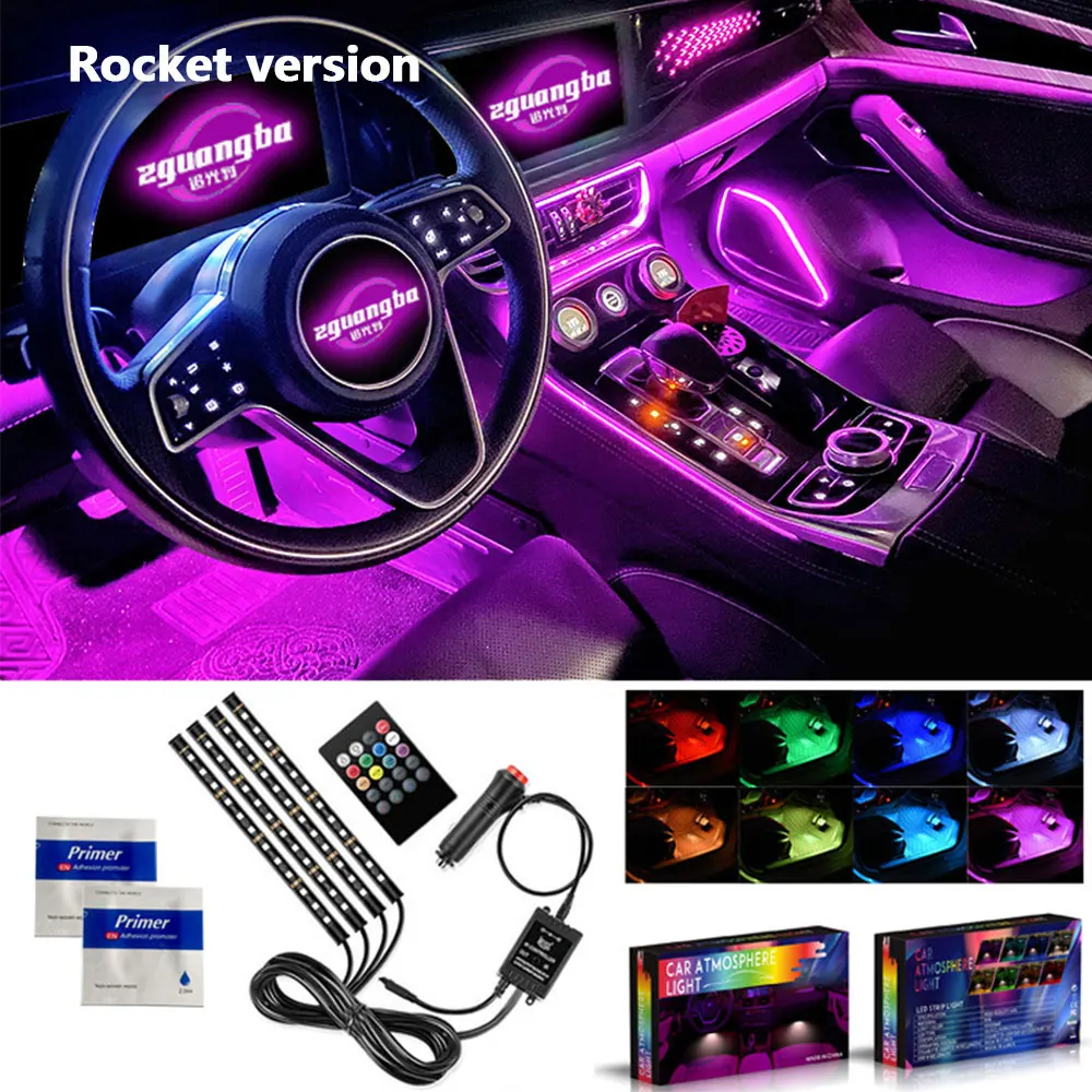 Светодиодсветильник подсветка для автомобиля с USB беспроводная несколько