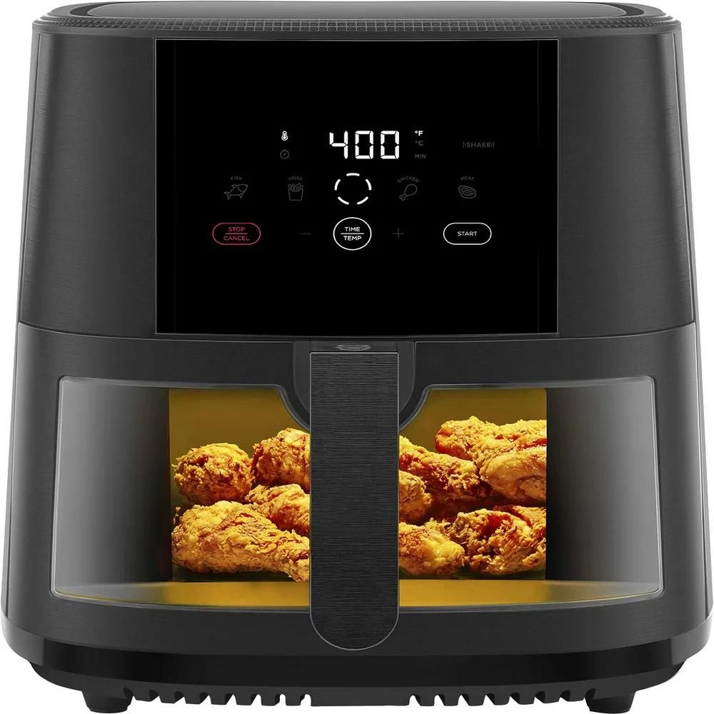 

View Air Fryer, Watch Food Cook And Low-Calorie Through Convenient Window, 8