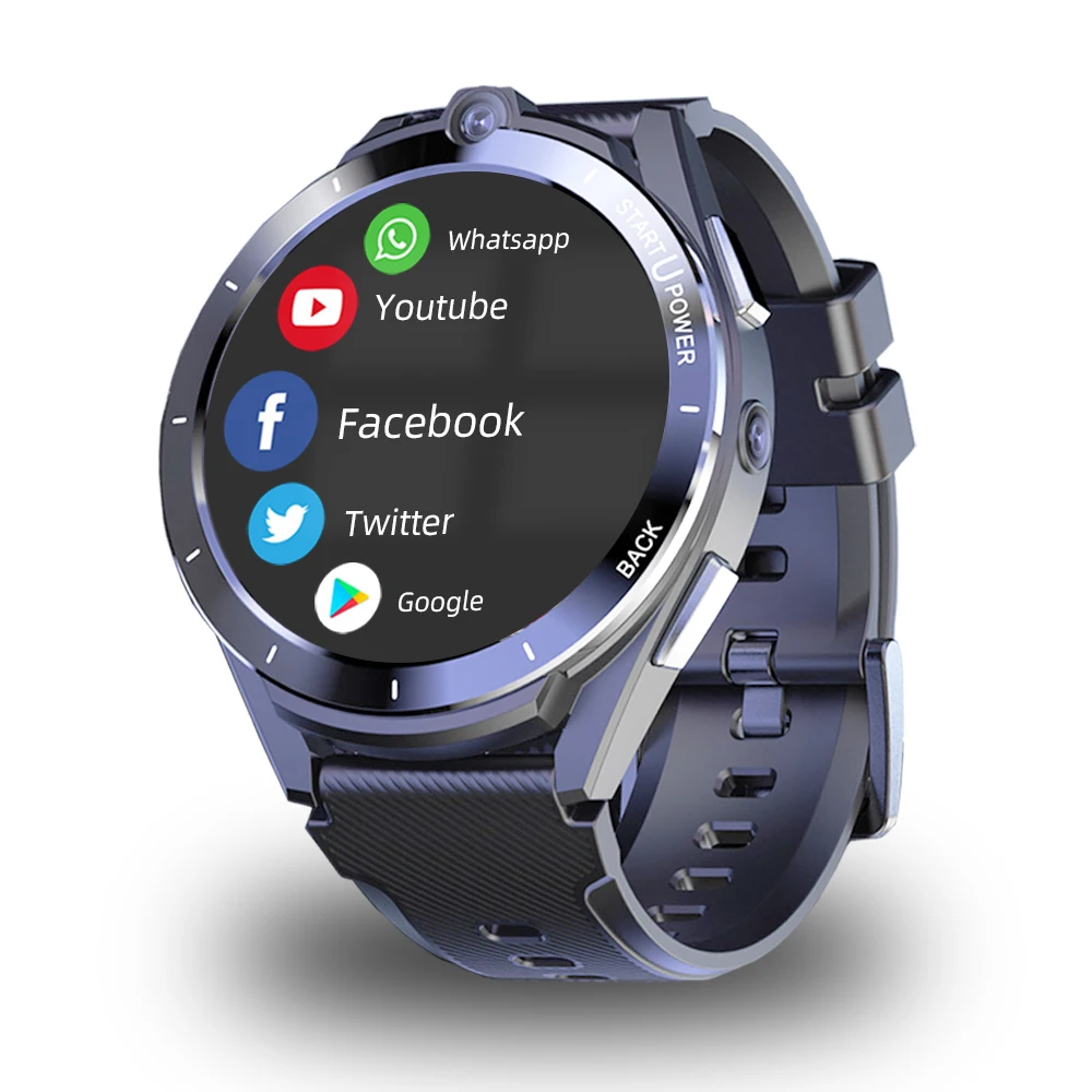 

2022 New 4G LTE Android Smart Watch 6+128G Dual CPU SIM Card Slot Wifi APP Download GPS Navigation Camera Smartwatch Man