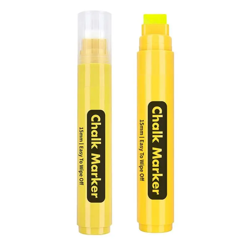 15mm Window Chalk Marker Erasable Chalk Pen Liquid Car Markers Chalkboard Markers For Windows Blackboard Glass