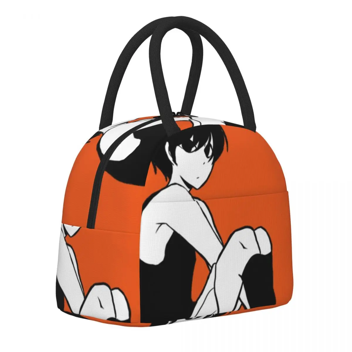 

Omori Sunny Lunch Bag Video Game Portable Zipper Lunch Box Child School Print Cooler Bag Fun Oxford Thermal Tote Handbags