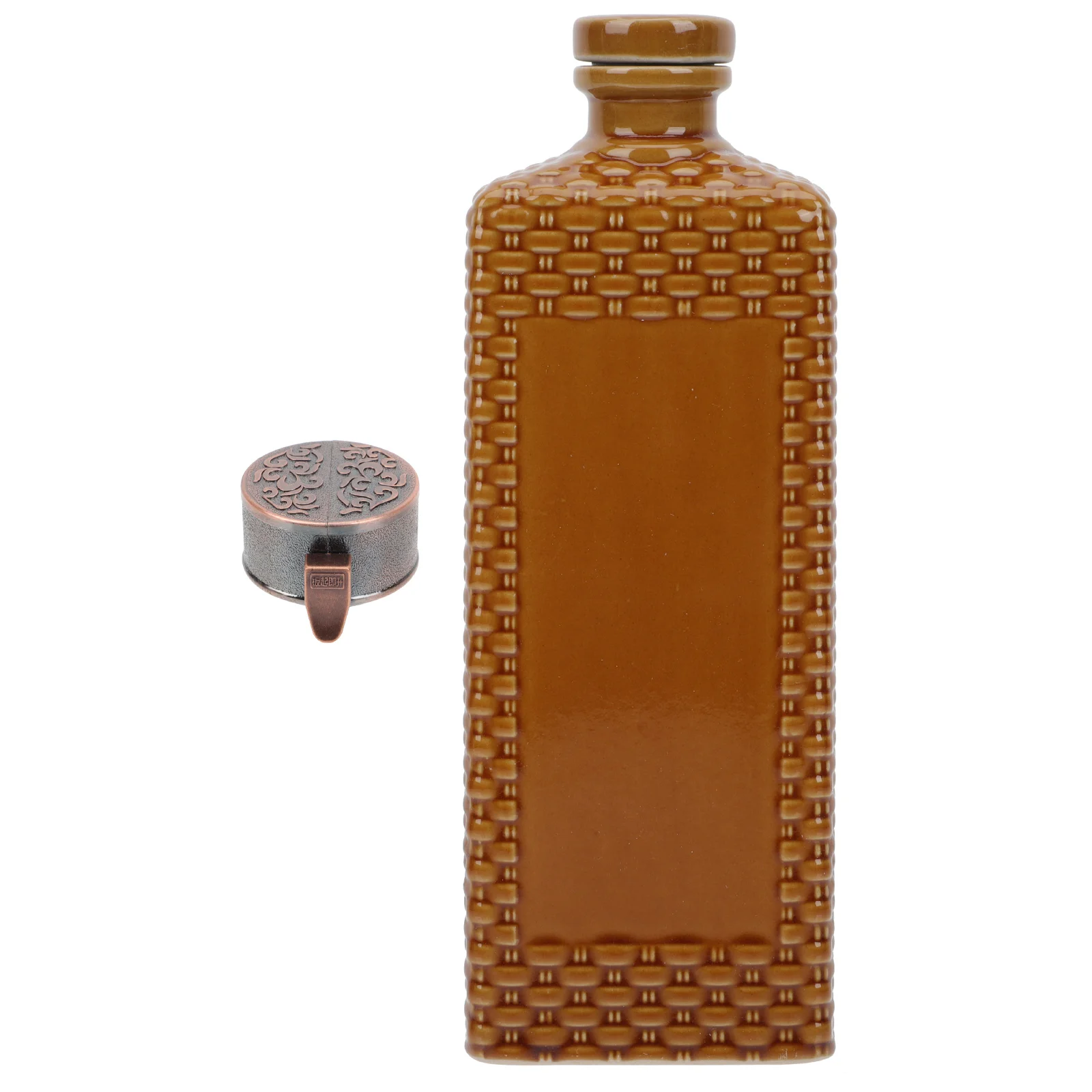 

Practical Bottle Empty Storage Can Retro Ceramic Pot for Home