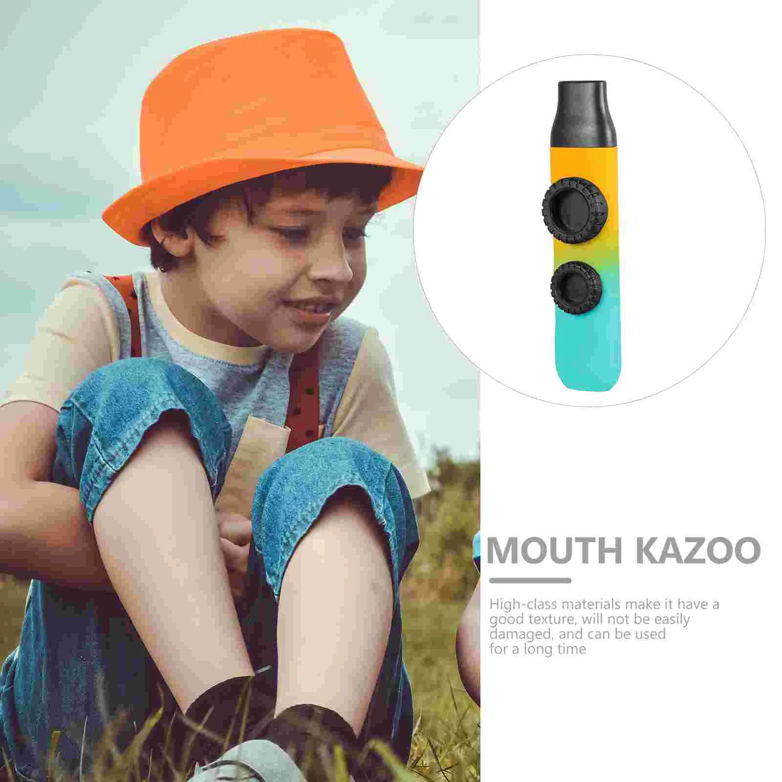 Портативный музыкальный инструмент Kazoo с двойным отверстием Kazoos гитарный