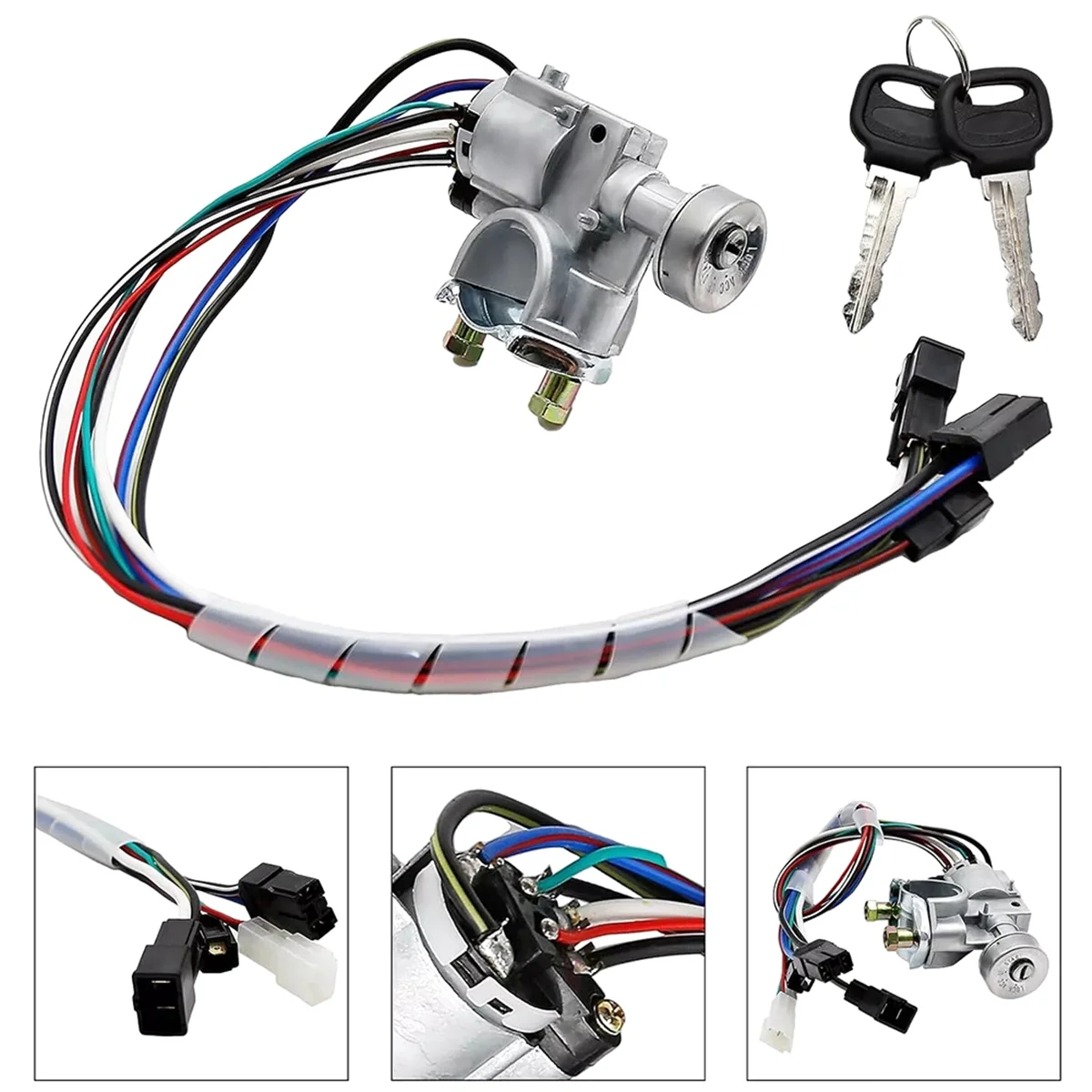 Новый цилиндр замка зажигания с ключом для пикапа Mazda B2000 B2200 B2600 UB80-76-290 UB8076290