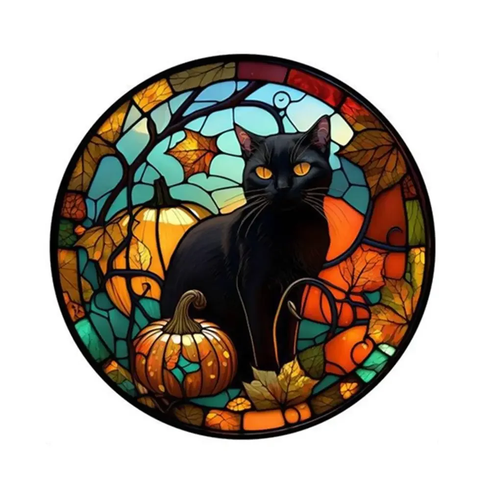 

Стеклянная наклейка на Хэллоуин