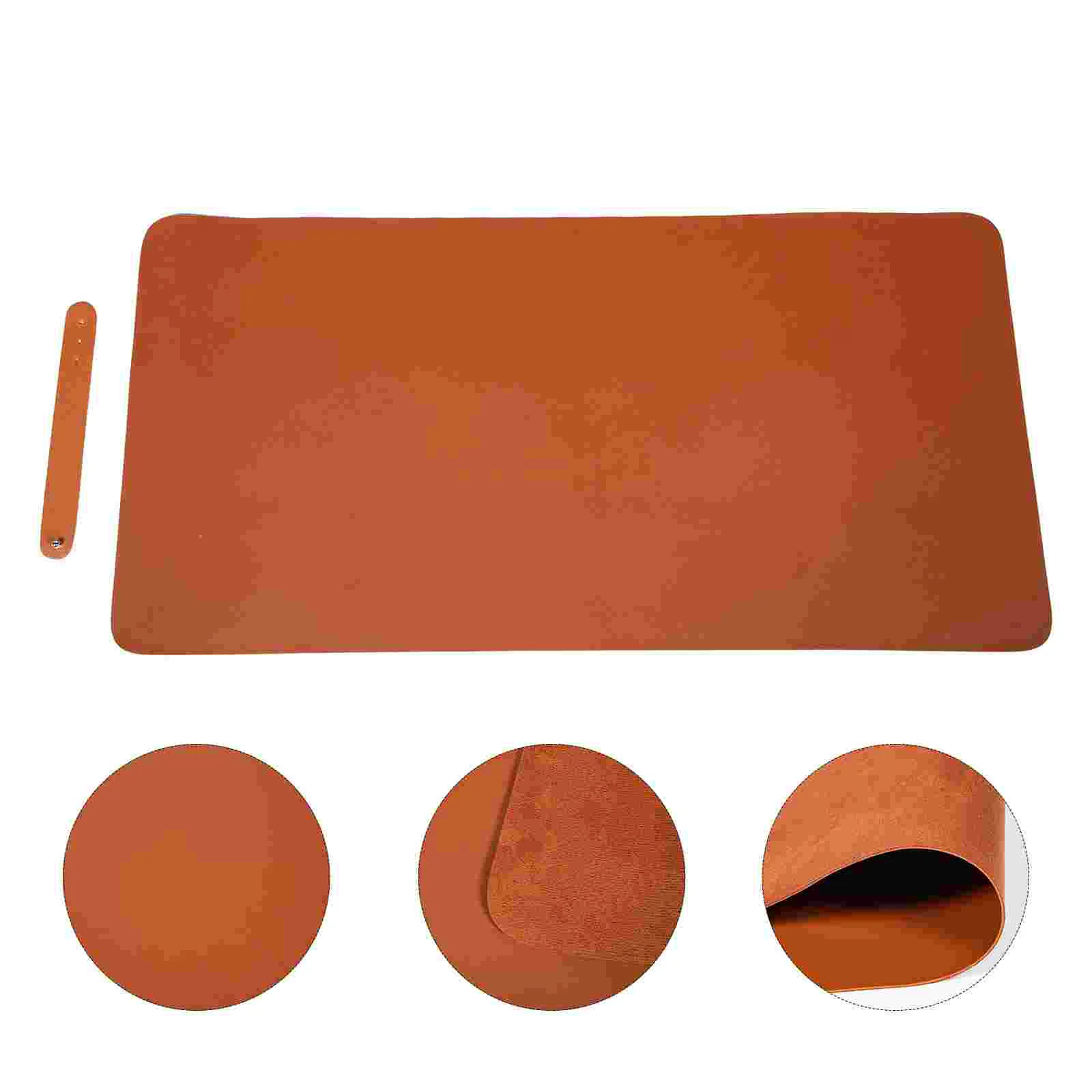 

Pad Mat Desk Computer Laptop Officegaming Large Writing Pads Desktop Mousepad Tablekeyboard Rubber Pu Antiprotector Small