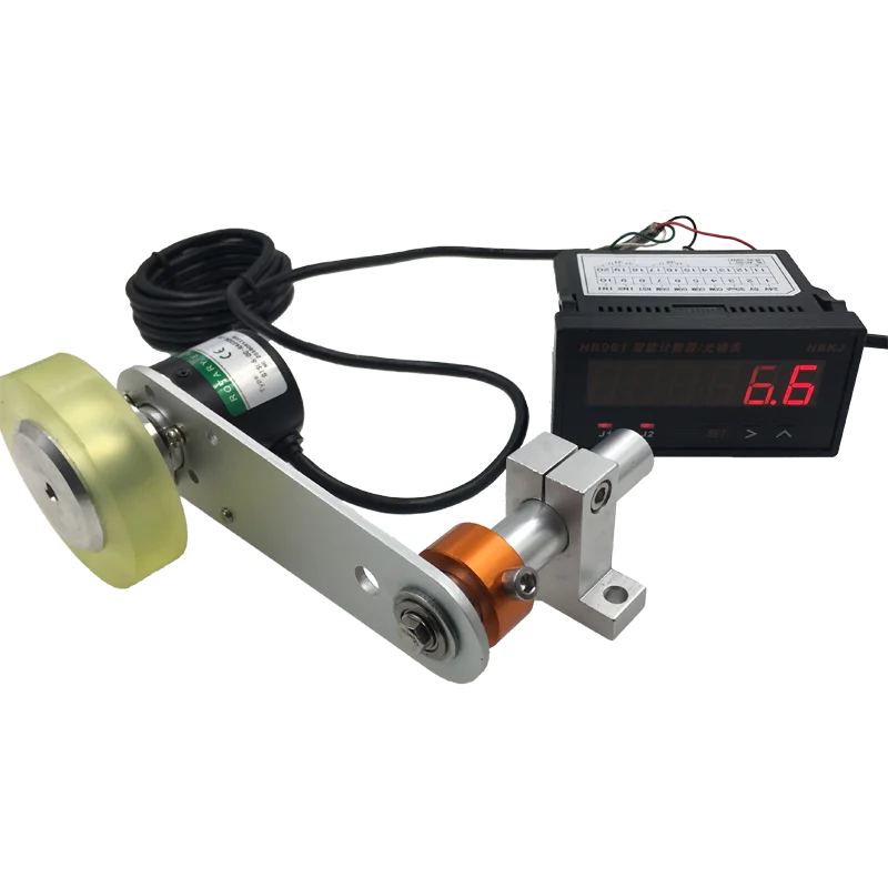 

High-precision high-response frequency forward and reverse addition and subtraction counter matching encoder meter wheel bracket