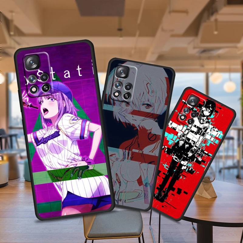 

Popular Vaporwave Glitch For Xiaomi Redmi Note 11 10T 5G 9T 9S 8T 7 6 Pro Max Plus 5A 4 Soft Black Phone Silicone Cover