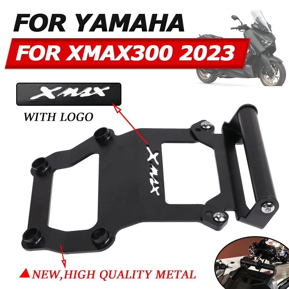 

Для YAMAHA XMAX300 XMAX 300 Φ 300 2023 аксессуары для мотоциклов, подставка, держатель, детали кронштейна для GPS-навигатора