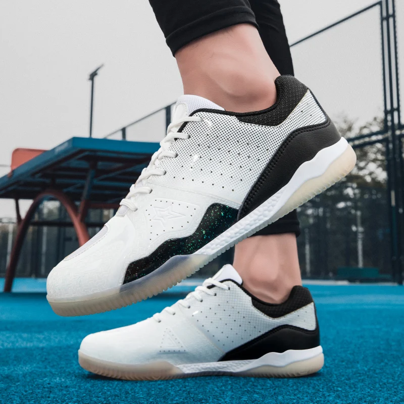 New Training Table Tennis Shoes Men's 38-44 Yards Badminton Sneakers Lightweight Tennis Shoes Comfortable Volleyball Sneakers