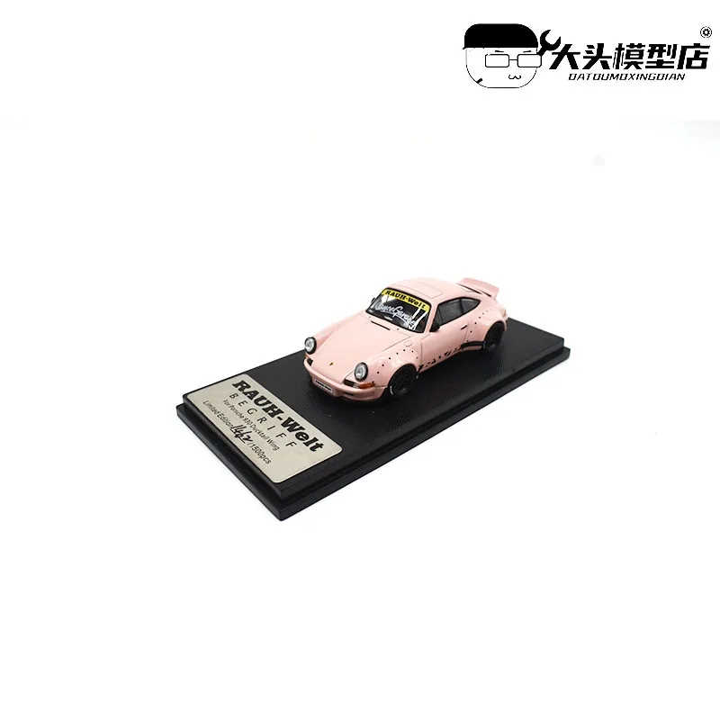 

1/64 MC RWB 930 Pink Pink Pig Diecast Model Car Penjing Collection Gift Toys
